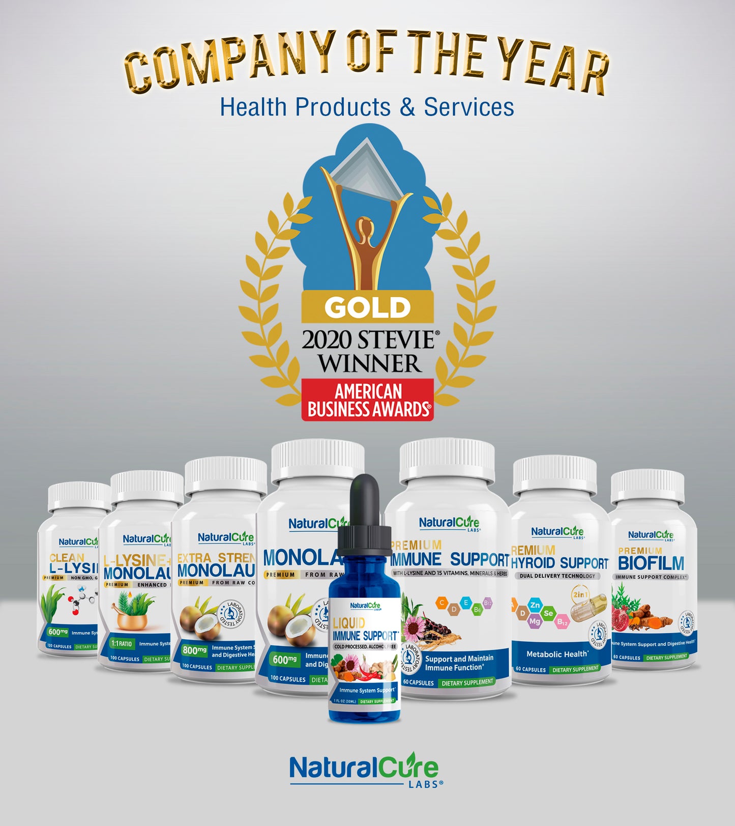 Natural Cure Labs Wins 'Company Of The Year' in 2020 American Business Awards