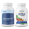 Ashwagandha & Biofilm Immune Support Bundle (60ct)