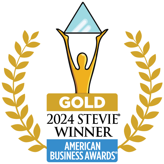 Gold Stevie Winner badge for the 2024 American Business Awards for Natural Cure Labs Monolaurin