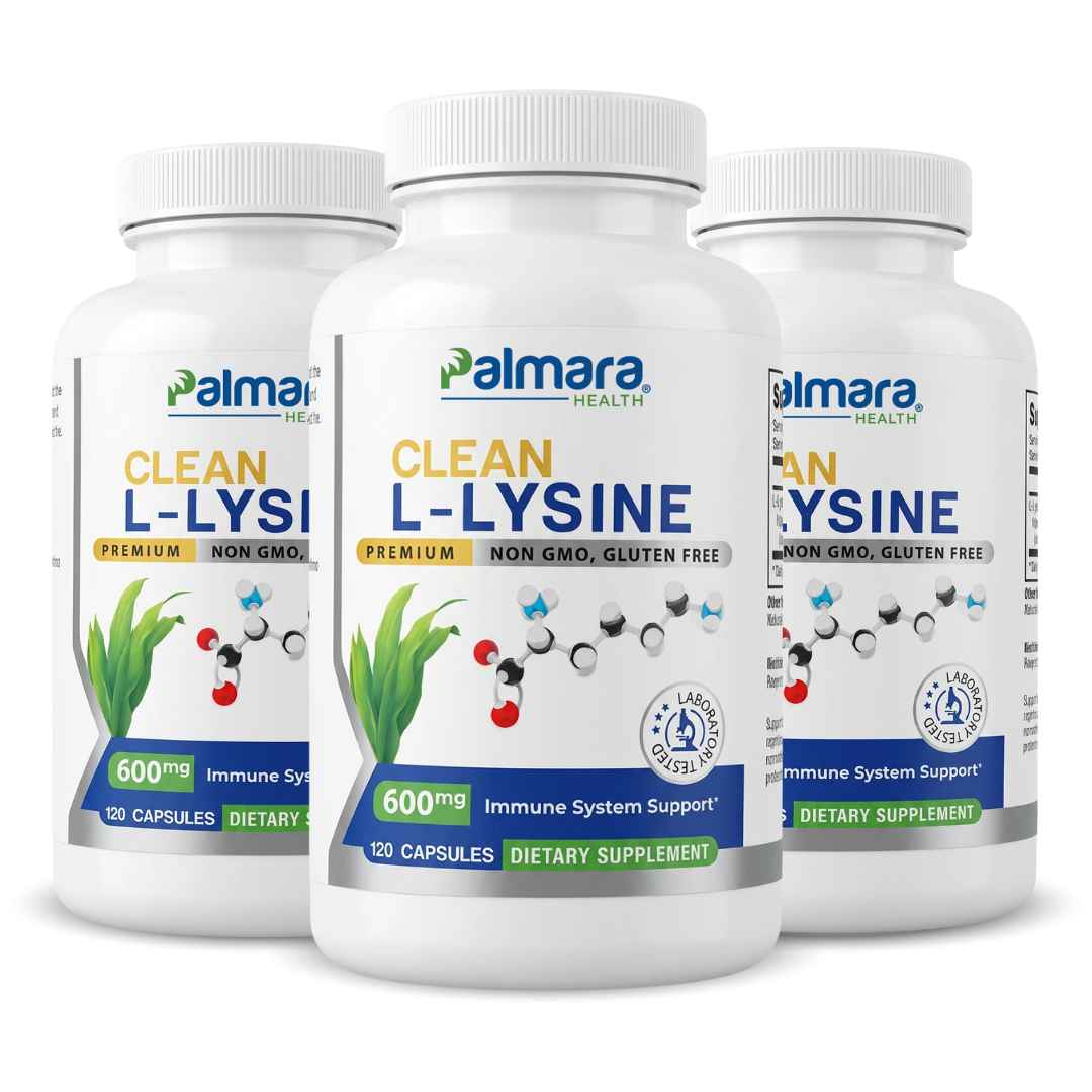 Clean L-Lysine 600mg | Palmara Health