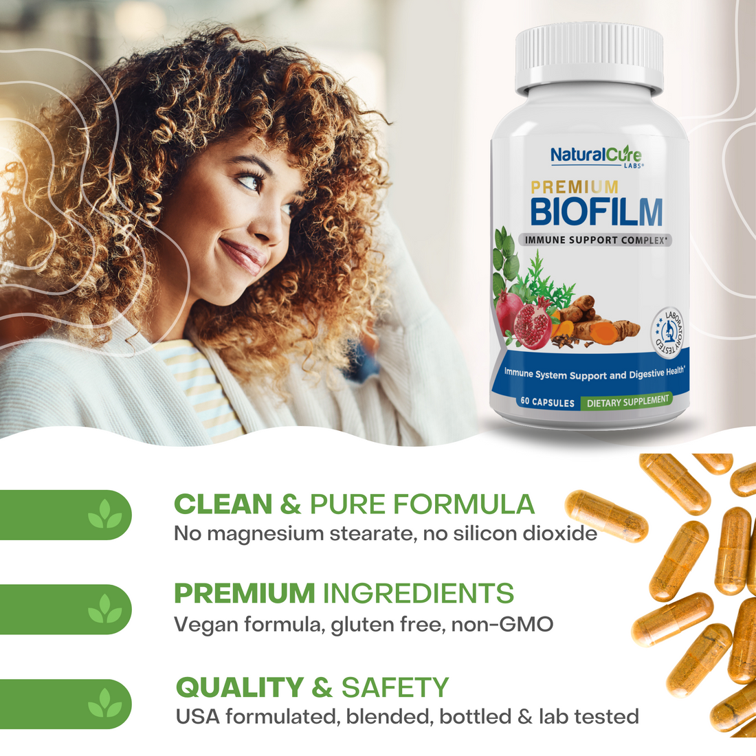 Biofilm Disruptor Defense Formula – Natural Cure Labs