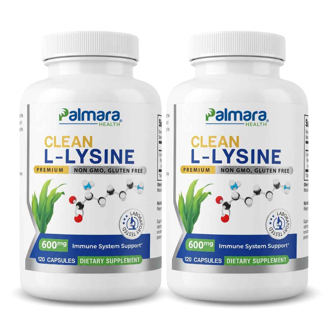 Clean L-Lysine 600mg | Palmara Health