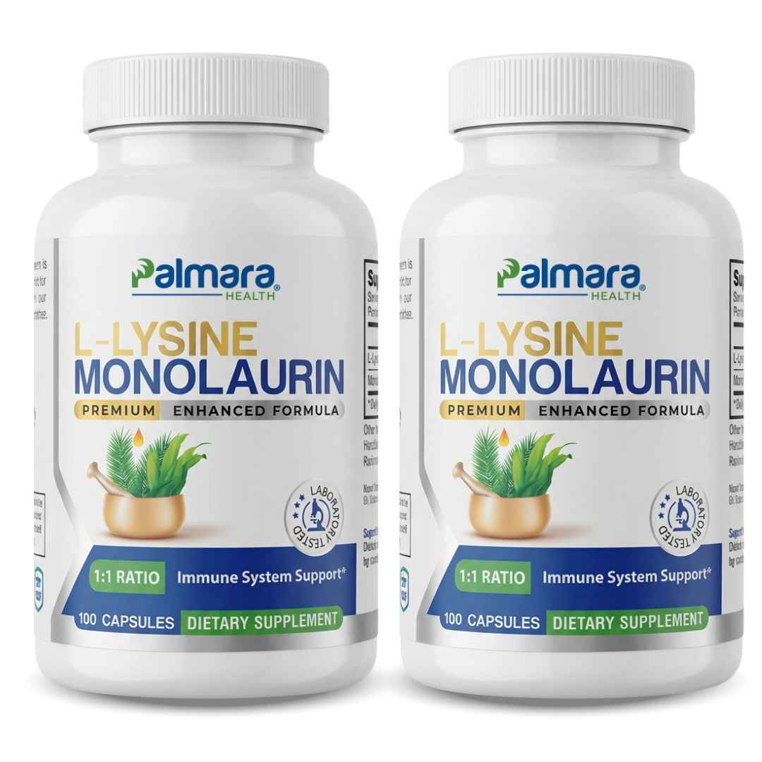 L-Lysine with Monolaurin 1:1 Ratio | Palmara Health