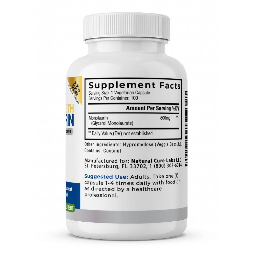 Extra Strength Monolaurin | Palmara Health