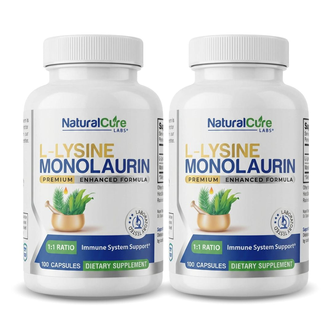 L-Lysine with Monolaurin 600mg
