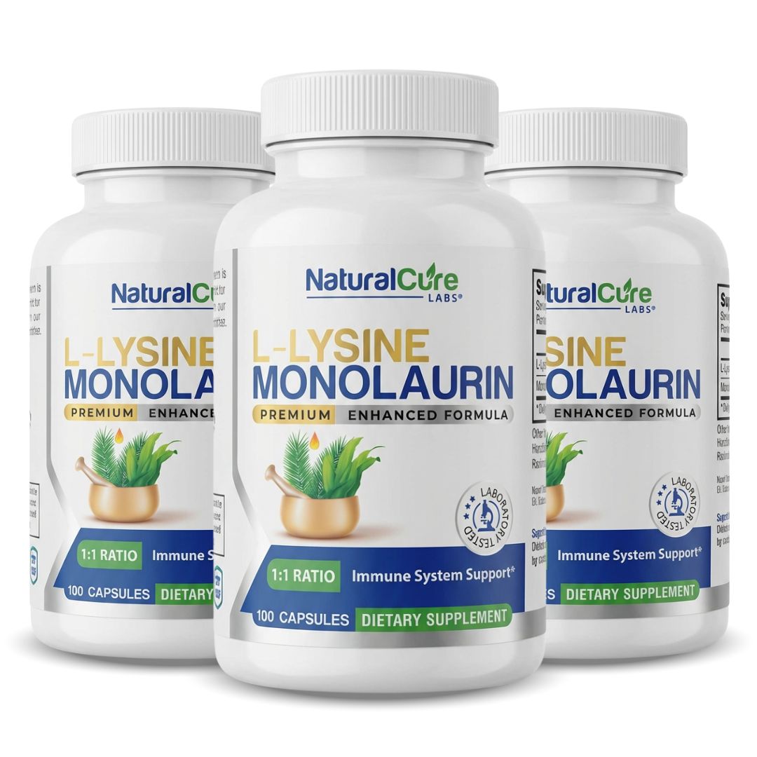 L-Lysine with Monolaurin 600mg