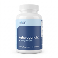 Premium KSM-66 Ashwagandha with Magnesium, L-Theanine & B6 60-ct