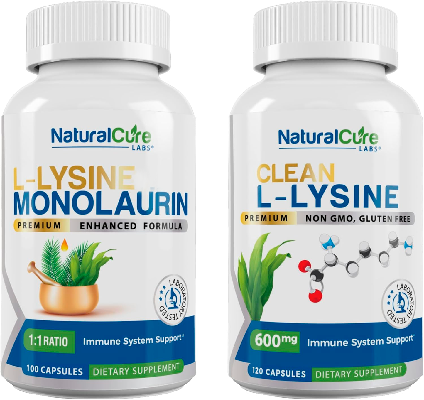 
                  
                    L-Lysine with Monolaurin & Clean L-Lysine
                  
                