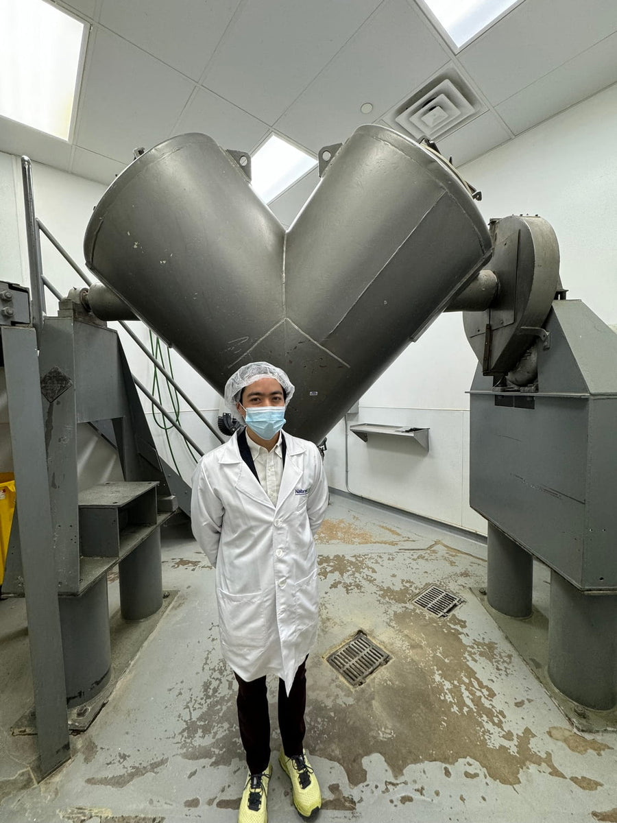 NCL encapsulation machine with yellow capsules