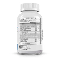 Natural Cure Premium Immune Support Supplements With L-Lysine , Vitamins etc Supplement Facts.