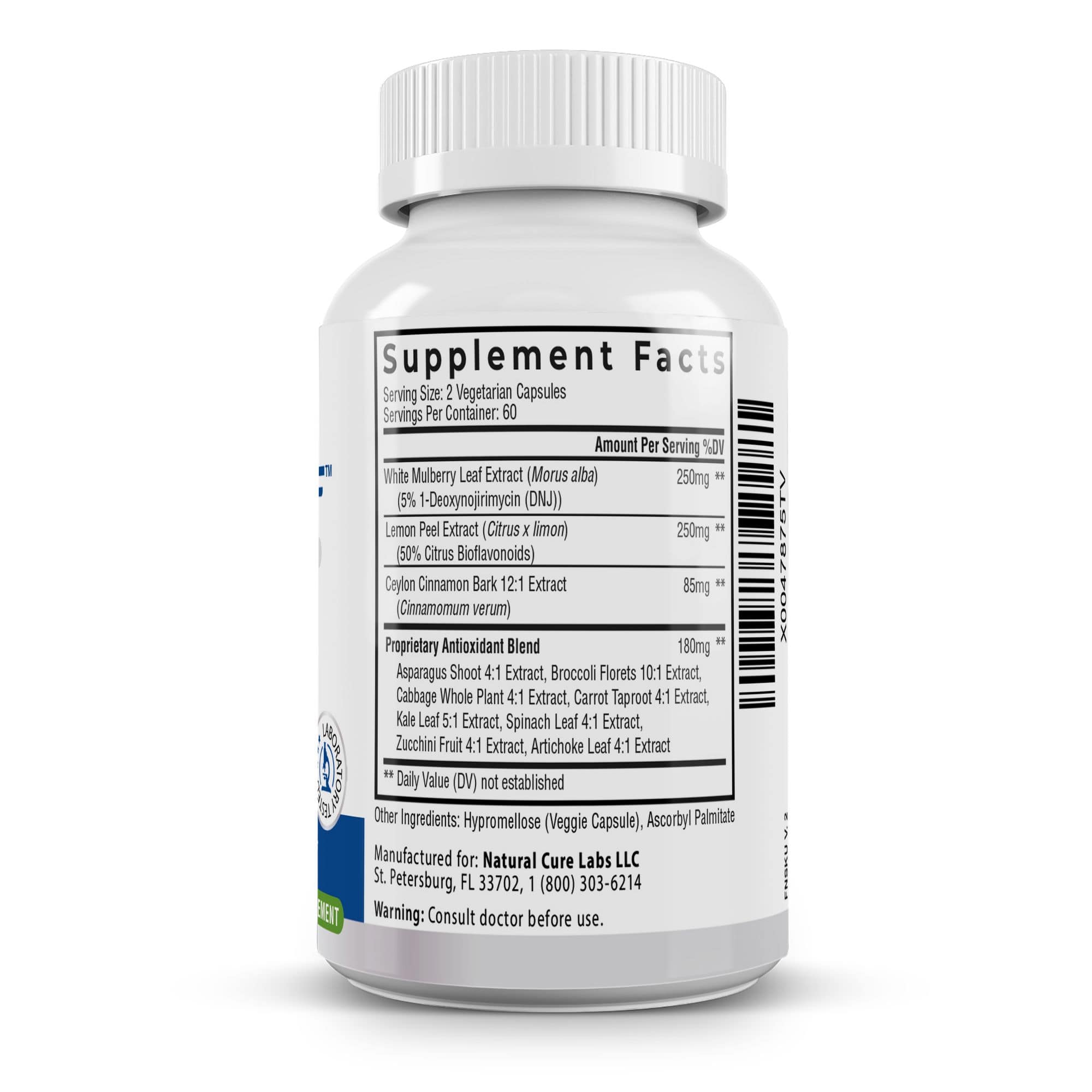 Level Off Glucose Support – Natural Cure Labs