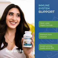 Natural Cure Monolaurin immune support capsule