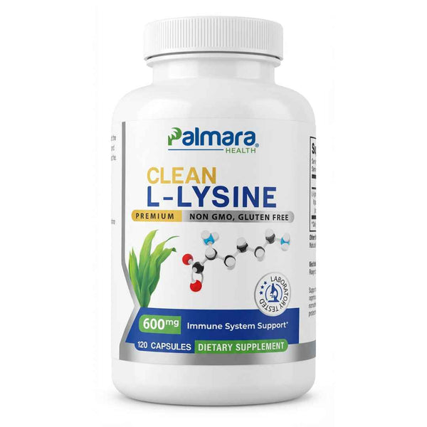 Clean L-Lysine 600mg | Palmara Health