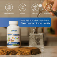Palmara Premium Immune Support Supplement Gulten Free, Vegan, Non-Gmo and Lab Tested