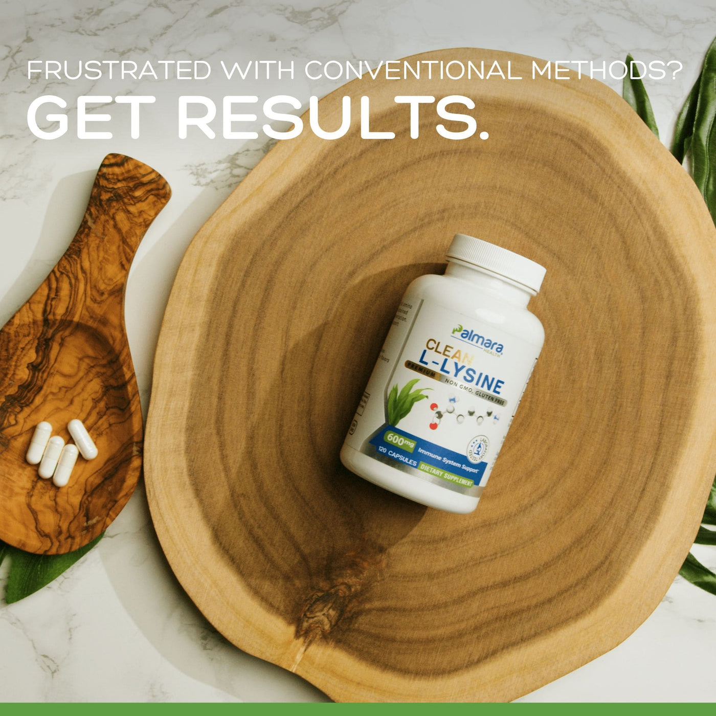Palmara Health Clean L-Lysine Supplement .
