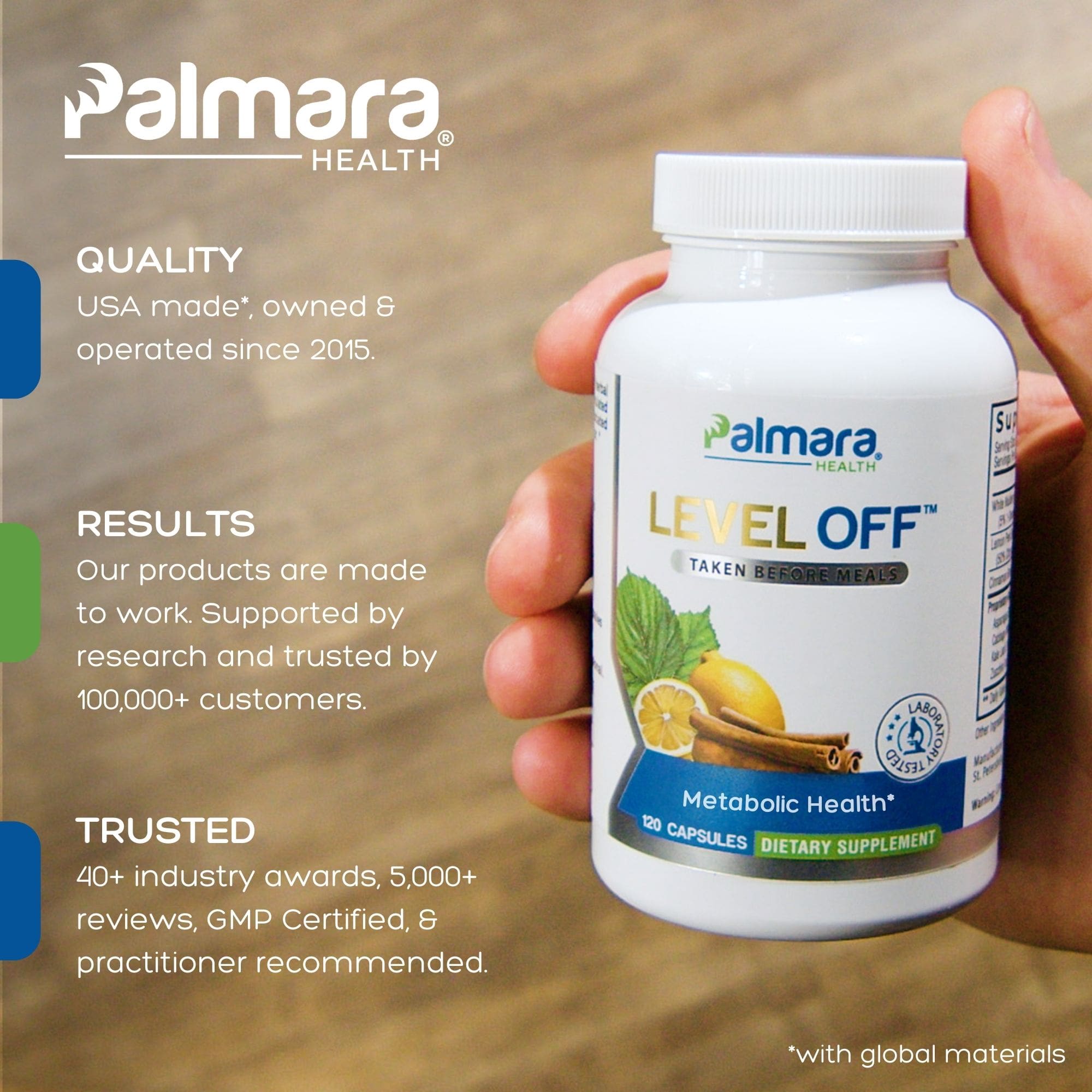 Level Off Glucose Support | Palmara Health – Natural Cure Labs