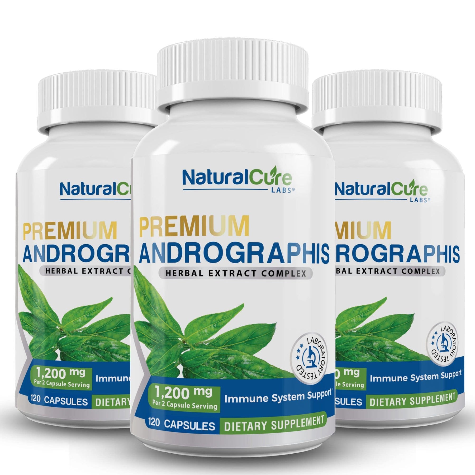 Natural Cure Premium Dietary Andrographis Supplement For Immune Support.