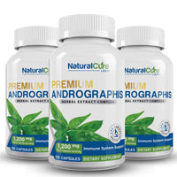 Natural Cure Premium Dietary Andrographis Supplement For Immune Support.