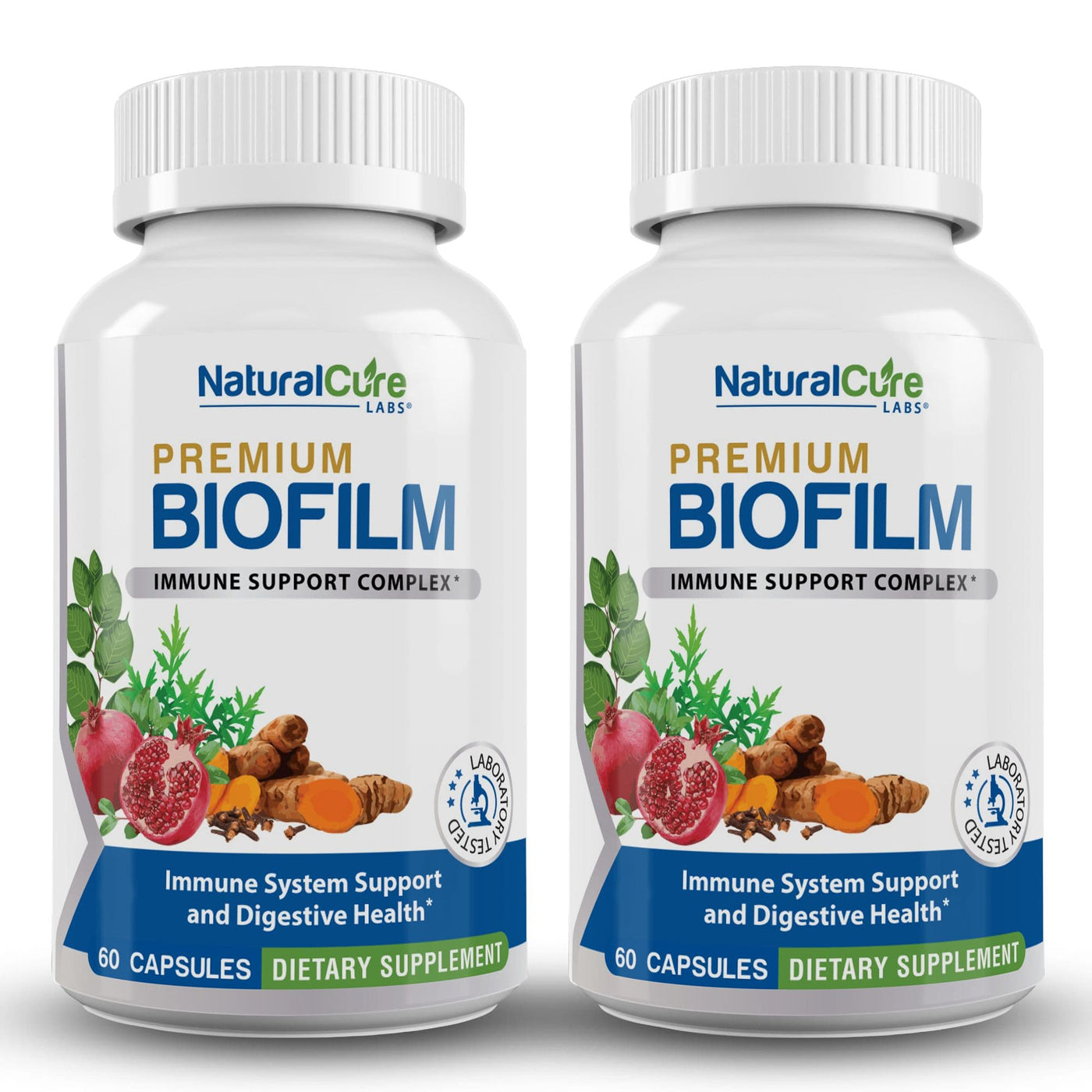 Natural Cure Premium Biofilm for Immune Support Pack of 2.