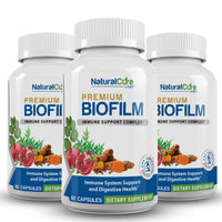 Natural Cure Labs Premium Biofilm for Immune Support Pack of 3.