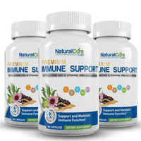 NaturalCure Labs Premium Immune Support Supplement Pack of 3.