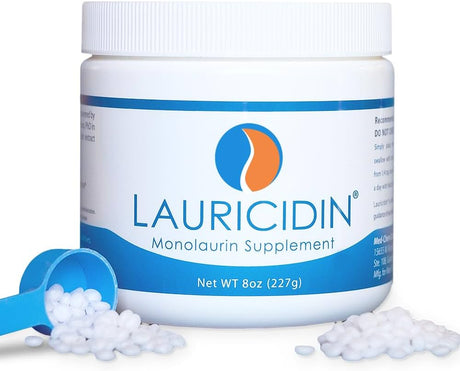 Loose monolaurin mini-pellets