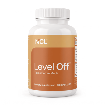 Level Off bottle with the new NCL label