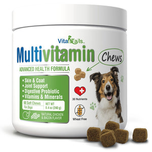 
                  
                    Load image into Gallery viewer, Multivitamin Soft Chews for Dogs - 60 Count
                  
                