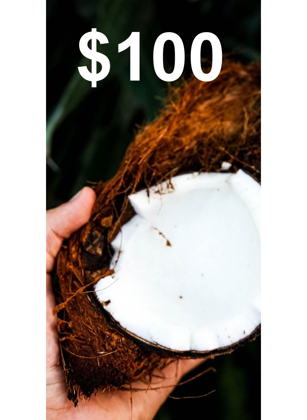 $100 Natural Cure Labs Gift Card.